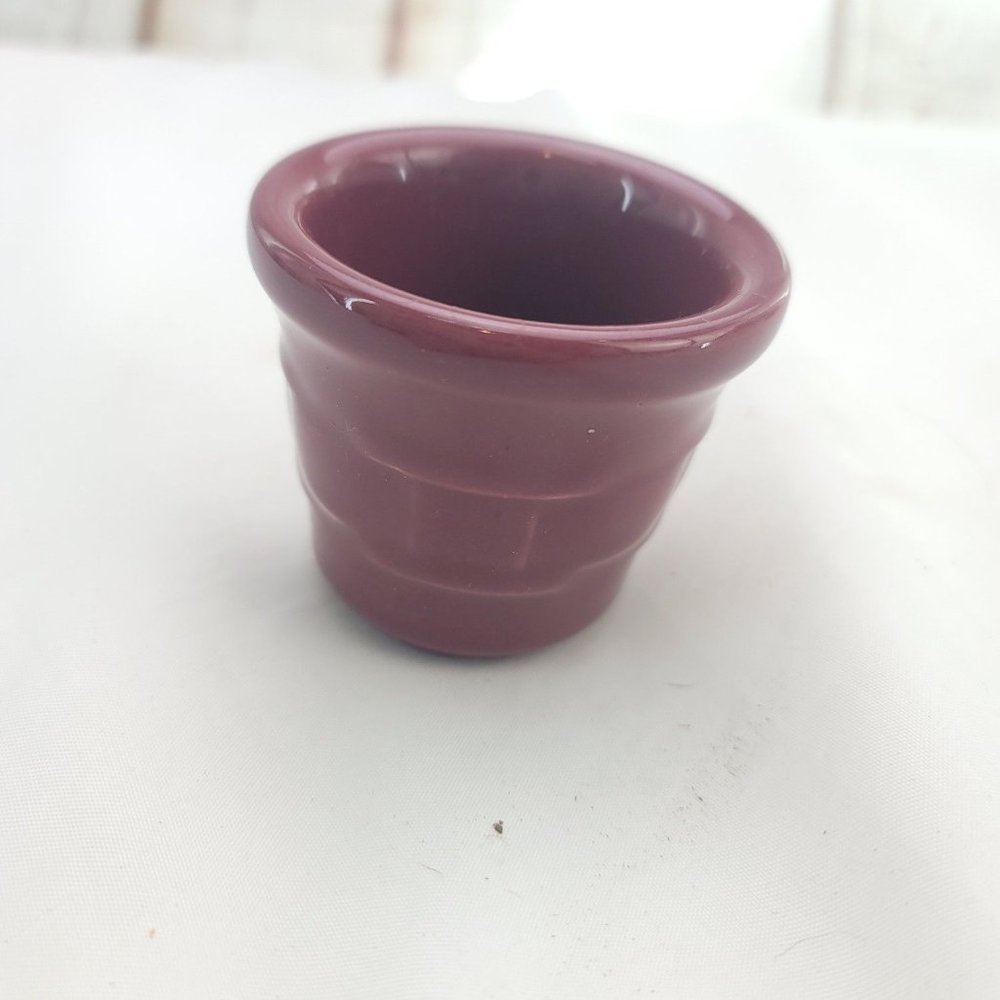 Longaberger Paprika Woven Decorative Traditions Votive Cup Candle Holder
